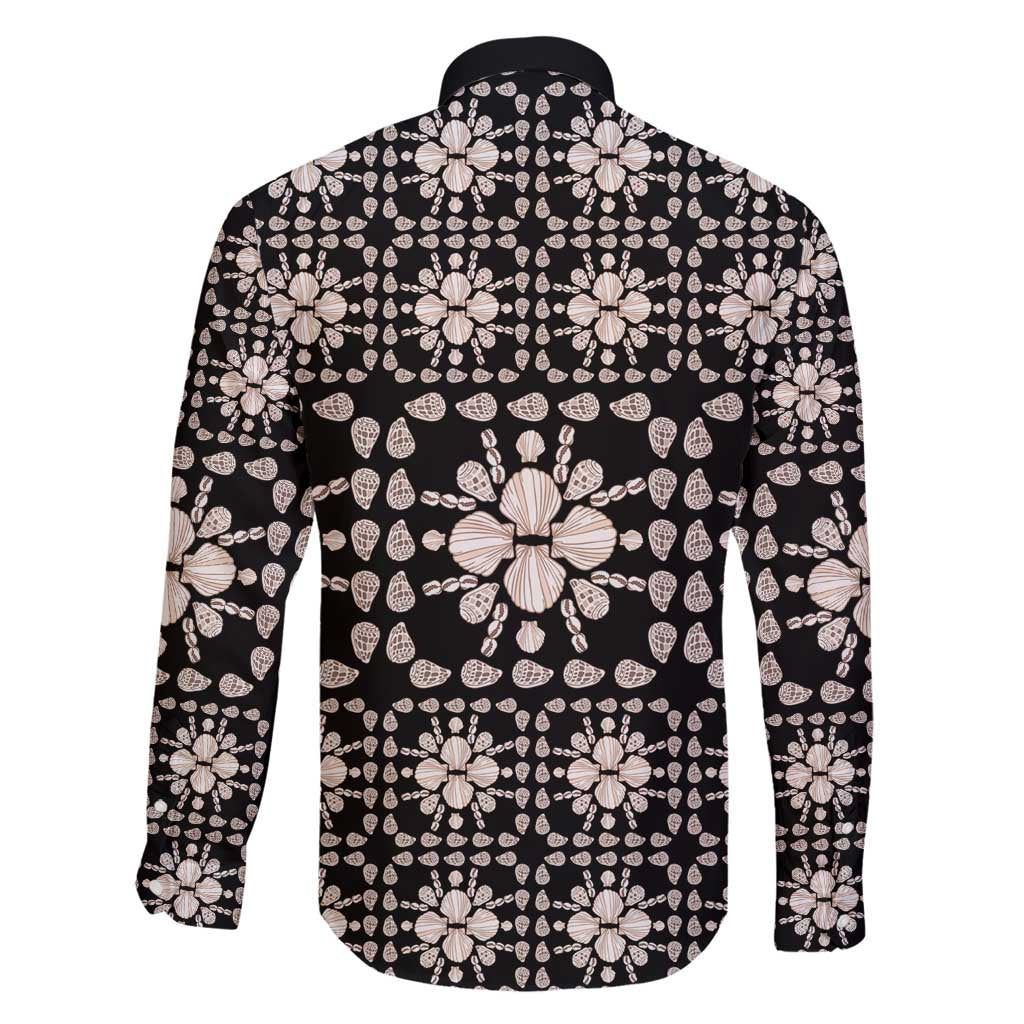 Aloha Hawaii Shell Quilt Family Matching Off Shoulder Maxi Dress and Hawaiian Shirt Seamless Style - Polynesian Pride