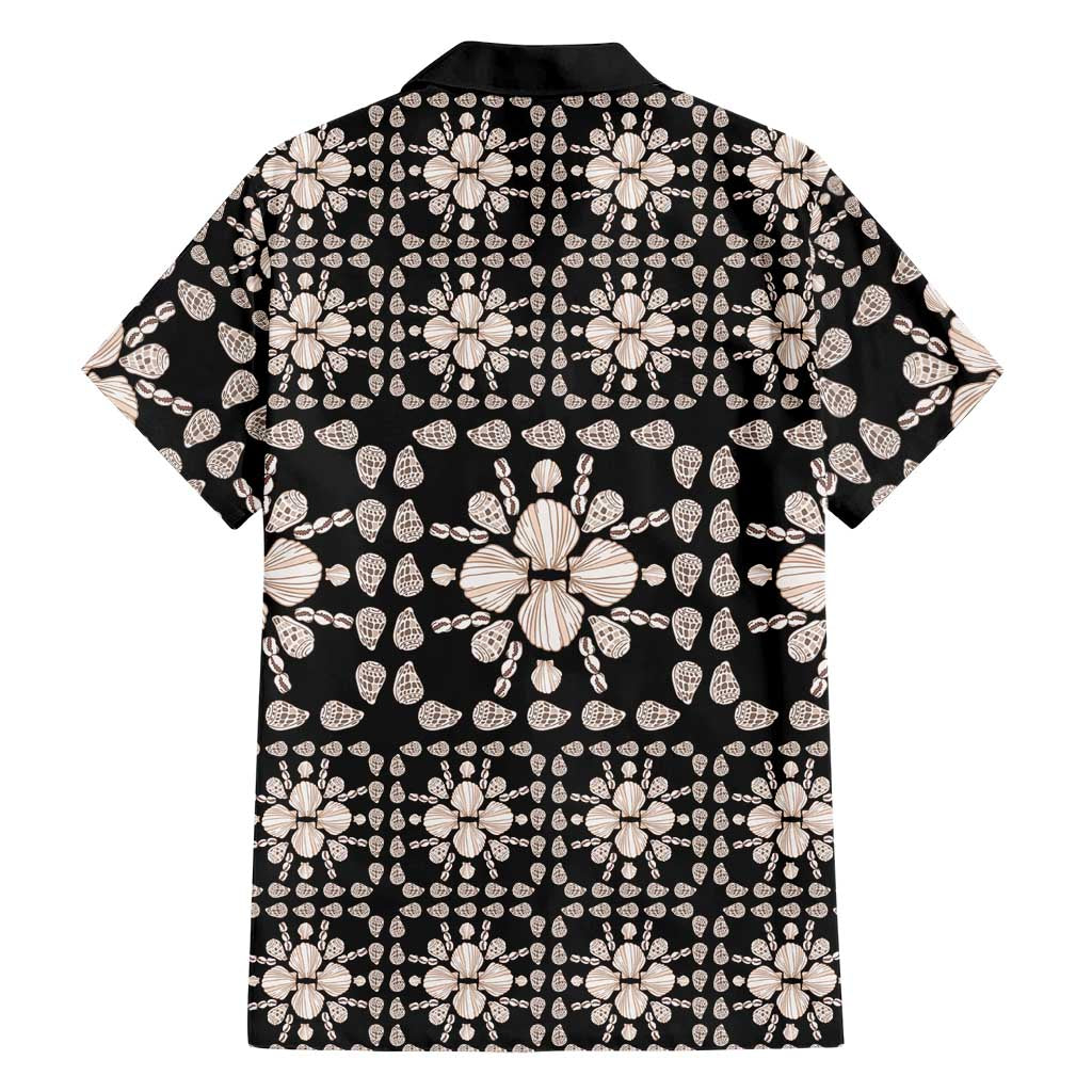 Aloha Hawaii Shell Quilt Family Matching Puletasi and Hawaiian Shirt Seamless Style LT14 - Polynesian Pride