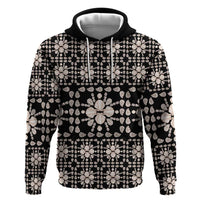 Aloha Hawaii Shell Quilt Hoodie Seamless Style - Polynesian Pride