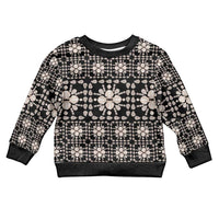 Aloha Hawaii Shell Quilt Kid Ugly Christmas Sweater Seamless Style - Polynesian Pride