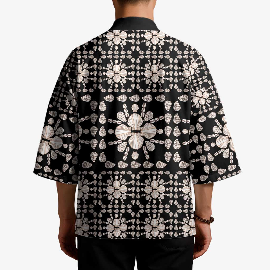 Aloha Hawaii Shell Quilt Kimono Seamless Style - Polynesian Pride