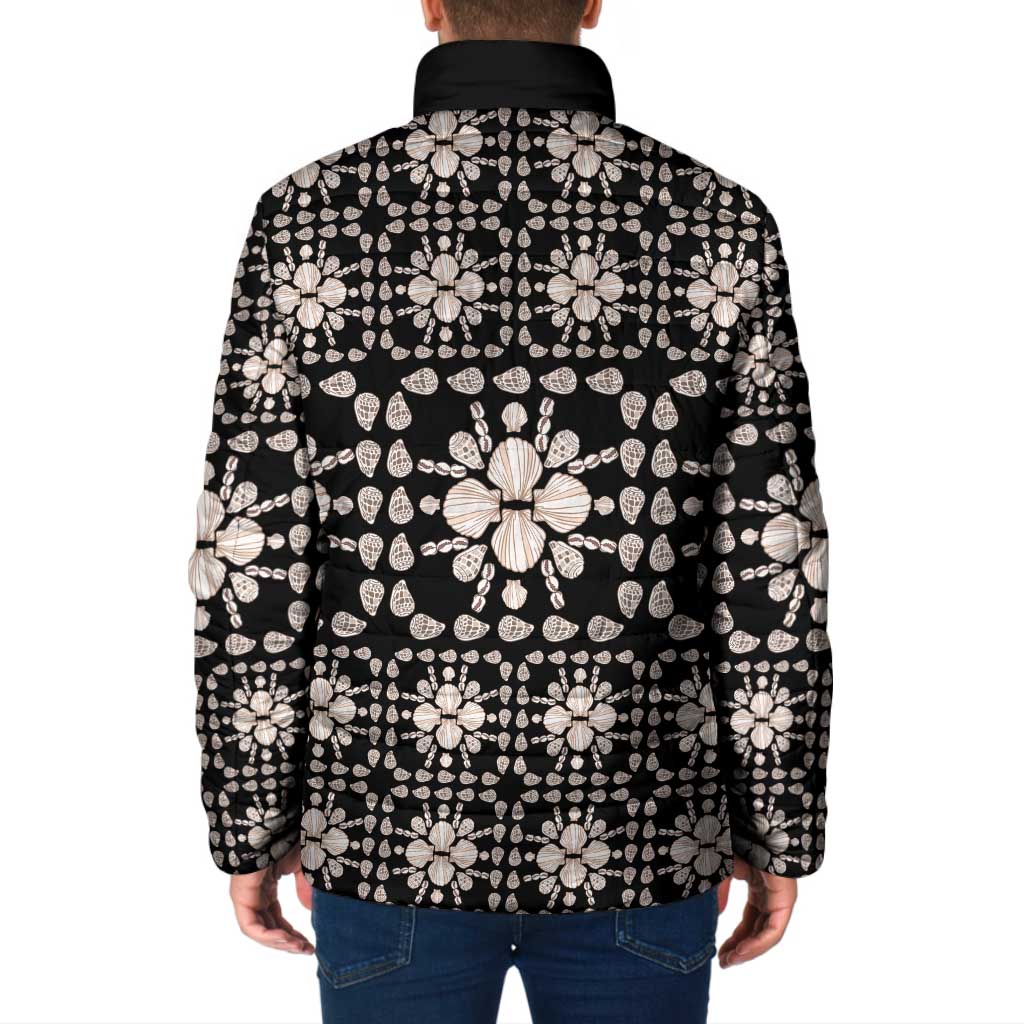 Aloha Hawaii Shell Quilt Padded Jacket Seamless Style - Polynesian Pride
