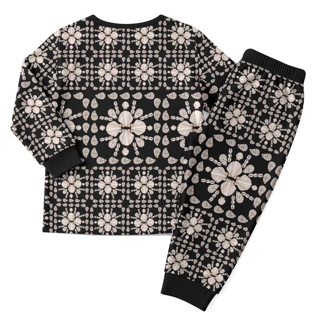 Aloha Hawaii Shell Quilt Christmas Pajama Set Seamless Style - Polynesian Pride