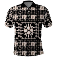 Aloha Hawaii Shell Quilt Polo Shirt Seamless Style - Polynesian Pride