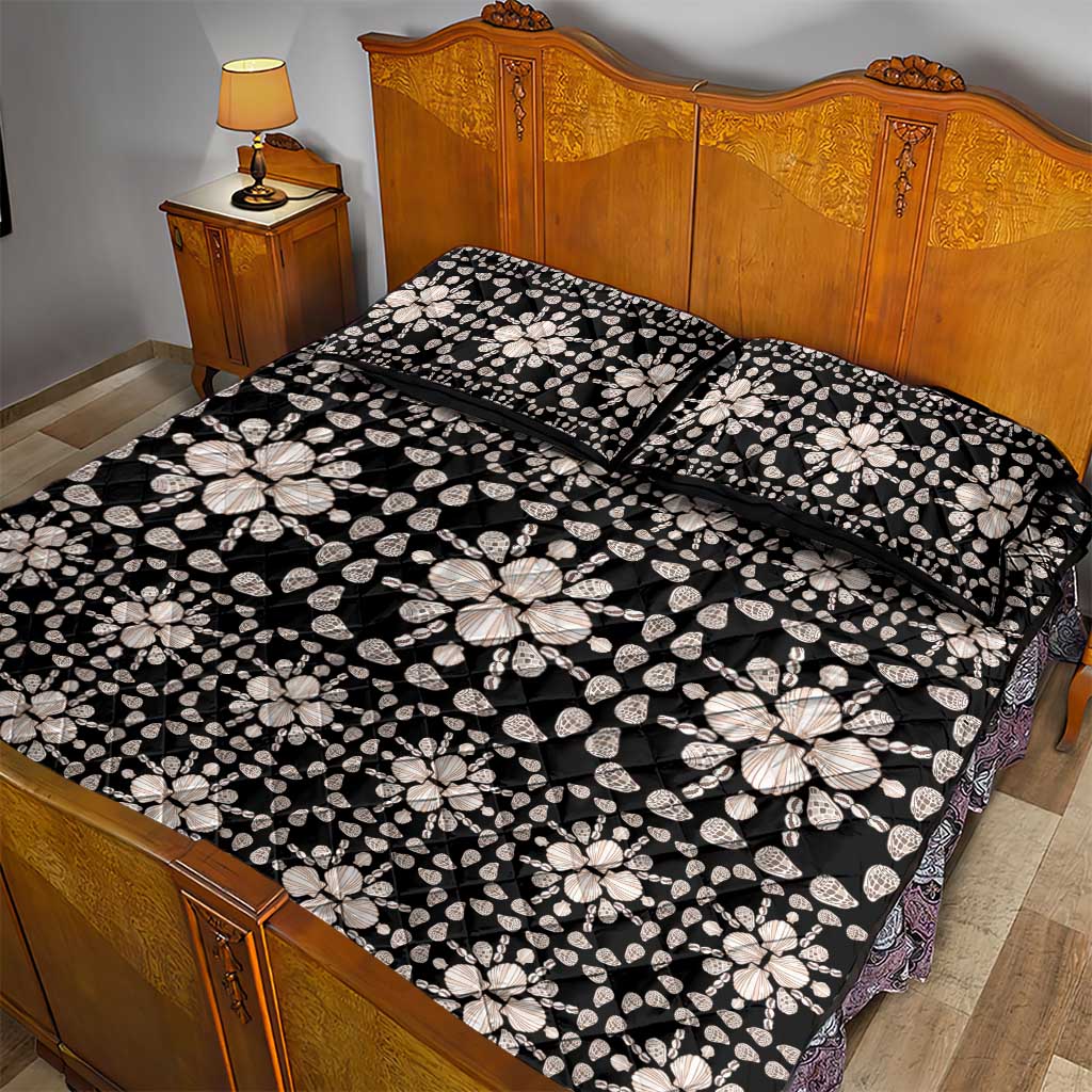 Aloha Hawaii Shell Quilt Quilt Bed Set Seamless Style - Polynesian Pride