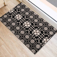 Aloha Hawaii Shell Quilt Rubber Doormat Seamless Style - Polynesian Pride