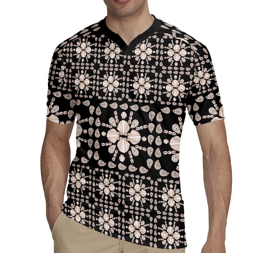 Aloha Hawaii Shell Quilt Rugby Jersey Seamless Style - Polynesian Pride