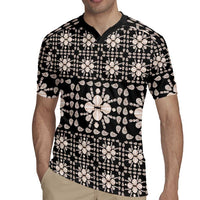 Aloha Hawaii Shell Quilt Rugby Jersey Seamless Style - Polynesian Pride