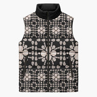 Aloha Hawaii Shell Quilt Sleeveless Puffer Jacket Seamless Style - Polynesian Pride