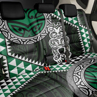 Green Aotearoa Niho Taniwha Back Car Seat Cover Maori Mythology Tooth - Taniko Motifs