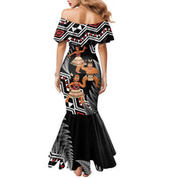 Aotearoa Kapa Haka Family Matching Mermaid Dress and Hawaiian Shirt 2025 Festival - Traditional Maori Dance LT14 - Polynesian Pride
