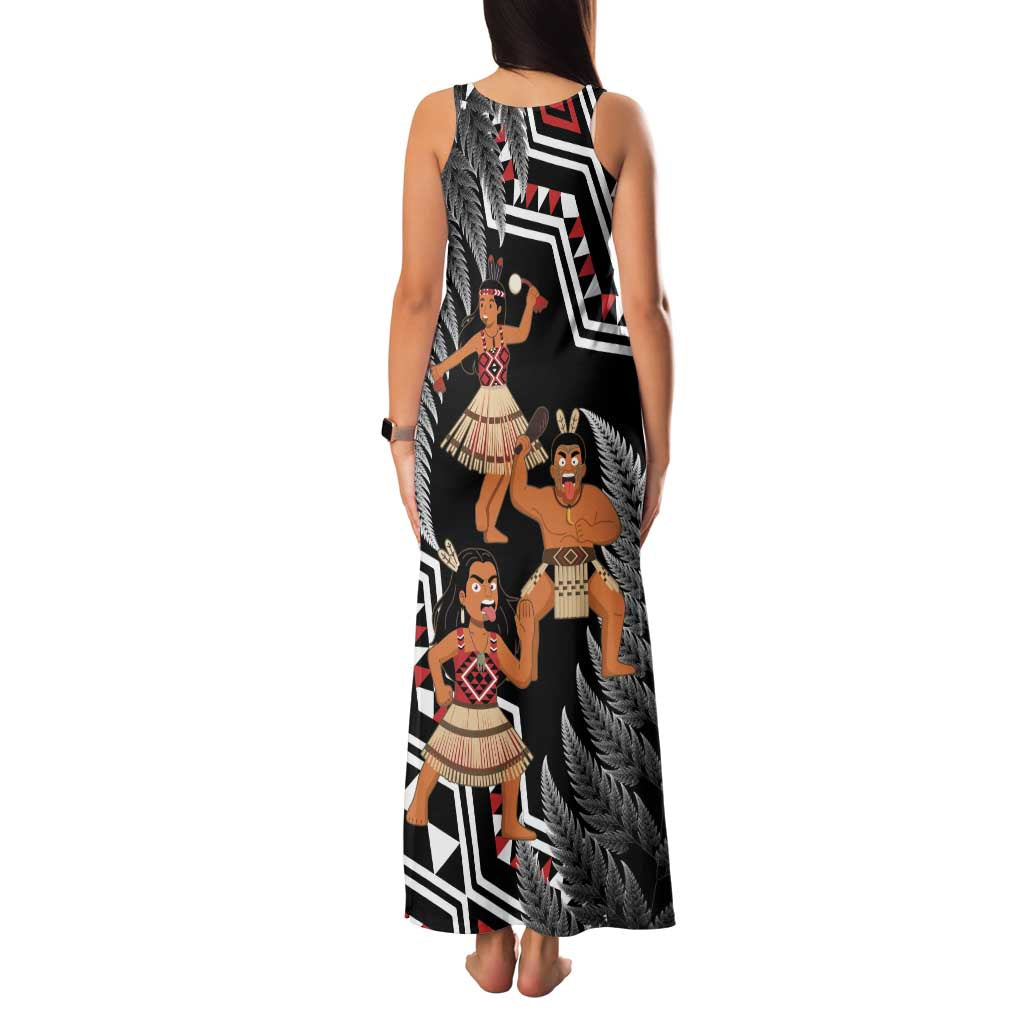 Aotearoa Kapa Haka Family Matching Tank Maxi Dress and Hawaiian Shirt 2025 Festival - Traditional Maori Dance LT14 - Polynesian Pride
