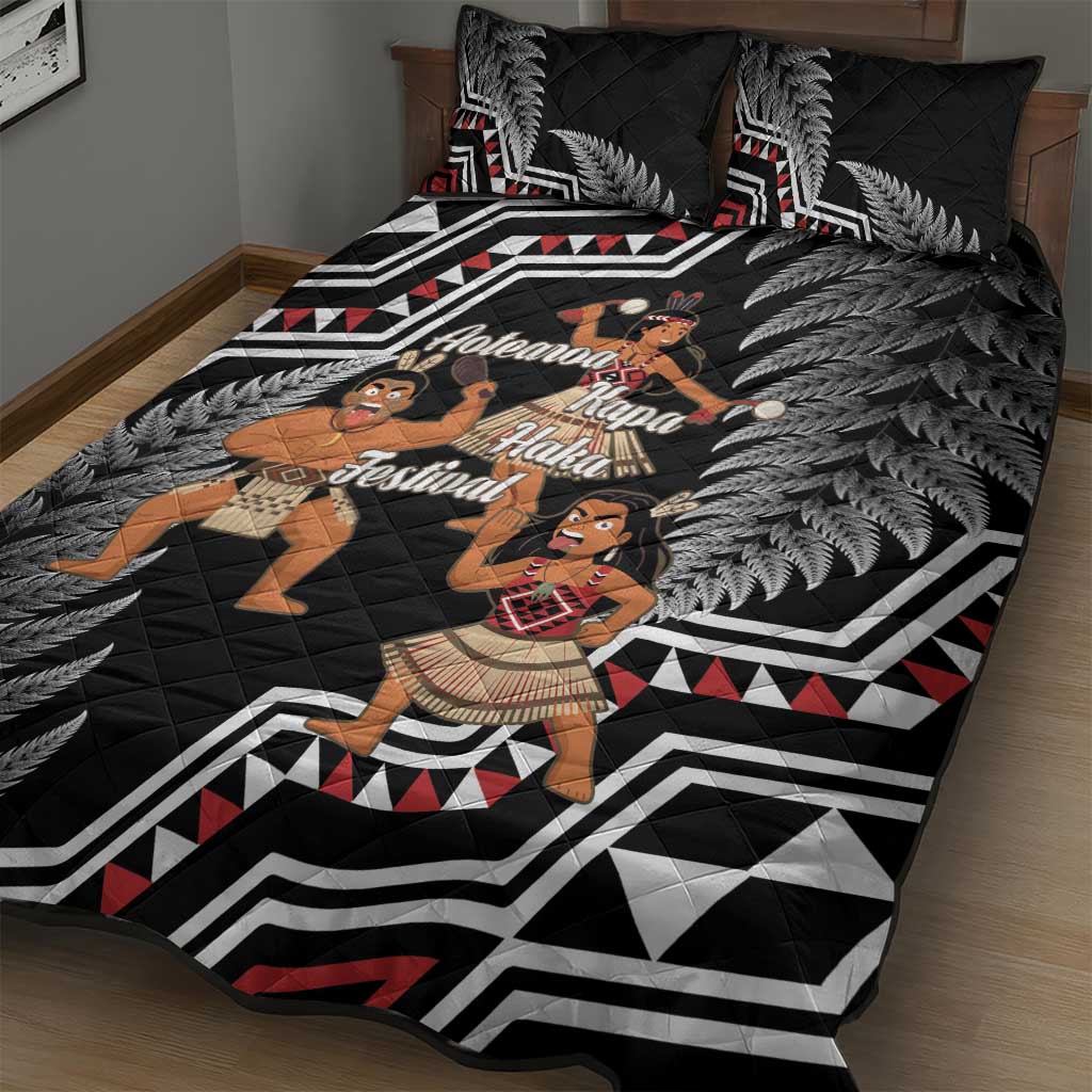 Aotearoa Kapa Haka Quilt Bed Set 2025 Festival - Traditional Maori Dance
