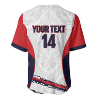 AS Venus Tahiti Football Custom Baseball Jersey Go Champions Polynesian Pattern