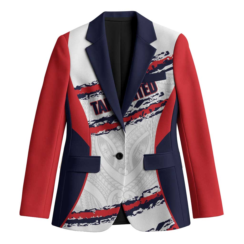 AS Venus Tahiti Football Custom Blazer Go Champions Polynesian Pattern