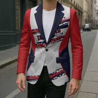 AS Venus Tahiti Football Custom Blazer Go Champions Polynesian Pattern