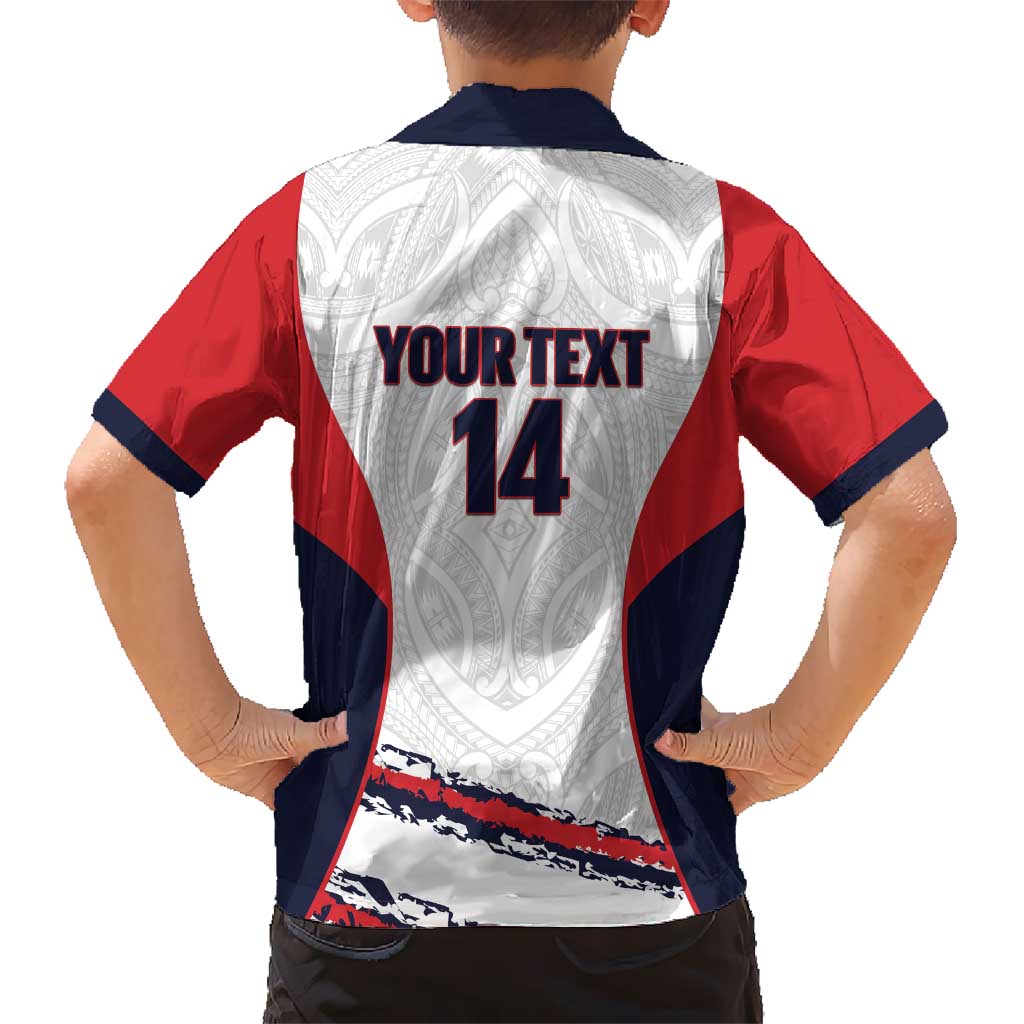 AS Venus Tahiti Football Custom Hawaiian Shirt Go Champions Polynesian Pattern