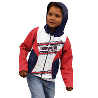 AS Venus Tahiti Football Custom Kid Hoodie Go Champions Polynesian Pattern