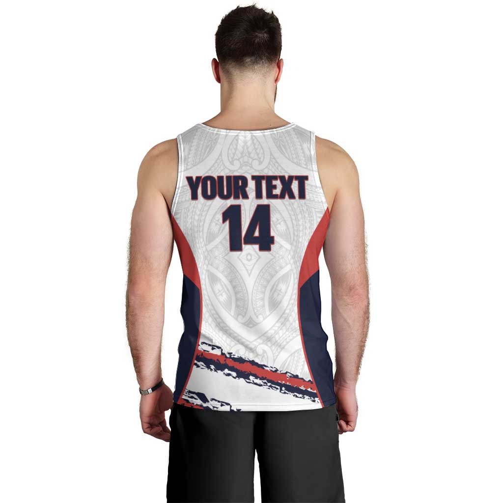 AS Venus Tahiti Football Custom Men Tank Top Go Champions Polynesian Pattern