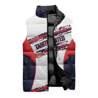 AS Venus Tahiti Football Custom Sleeveless Puffer Jacket Go Champions Polynesian Pattern