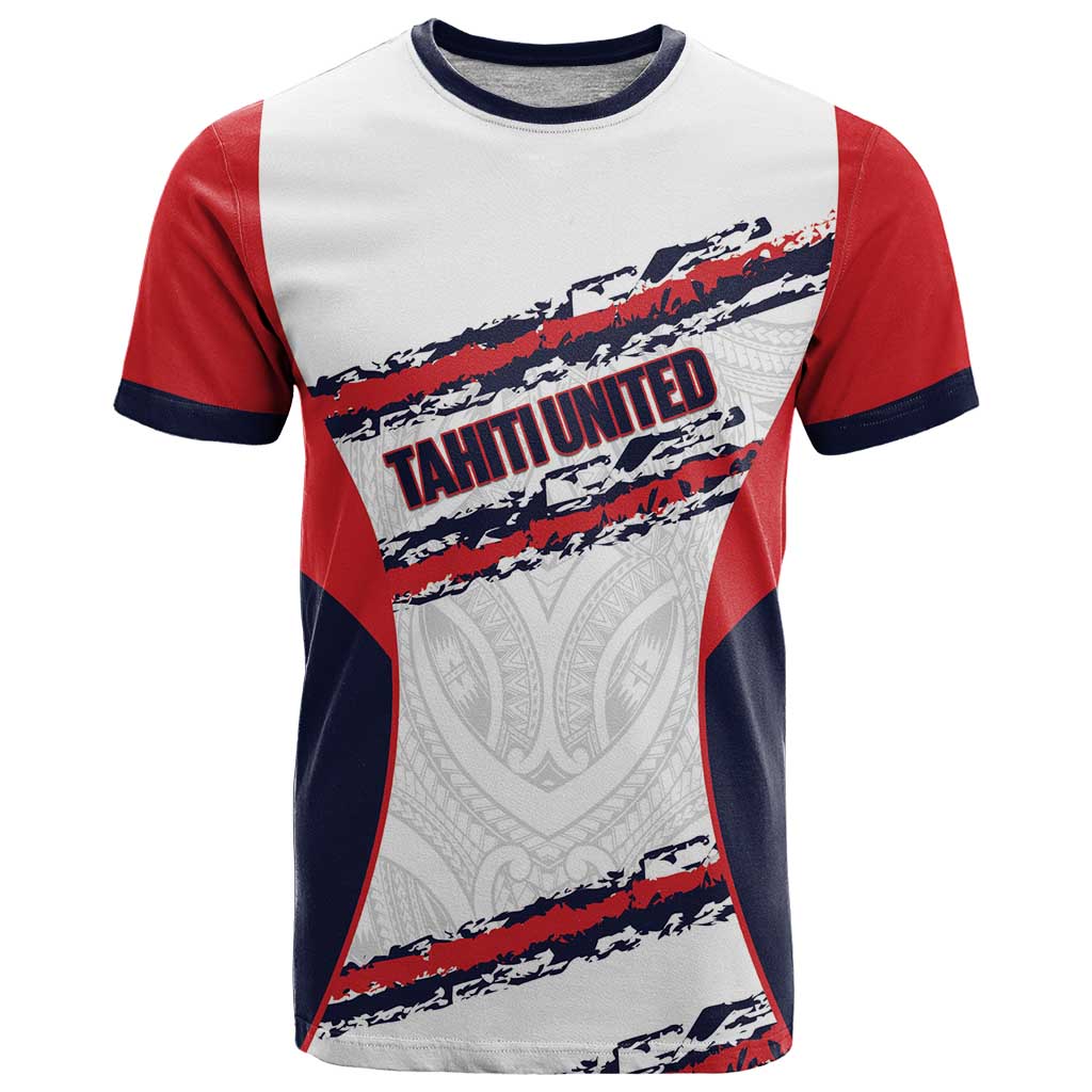 AS Venus Tahiti Football Custom T Shirt Go Champions Polynesian Pattern