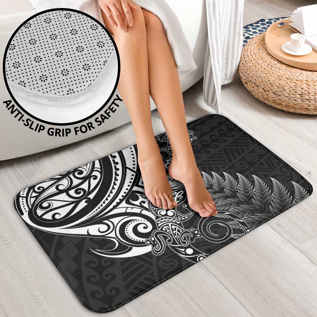 New Zealand Lizard Bathroom Set Silver Fern Aotearoa Maori - Polynesian Pride