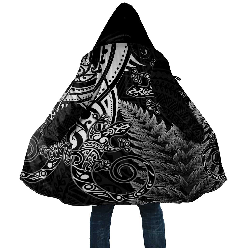 New Zealand Lizard Cloak Silver Fern Aotearoa Maori - Polynesian Pride