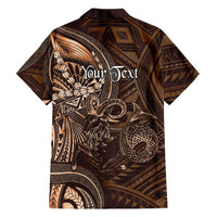 Personalised Polynesia Zodiac Capricorn Family Matching Puletasi and Hawaiian Shirt Galaxy Polynesian Pattern Chest Tattoo Style LT14 - Polynesian Pride