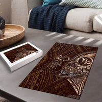 Personalised Polynesia Zodiac Capricorn Puzzle Galaxy Polynesian Pattern Chest Tattoo Style LT14 - Polynesian Pride
