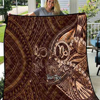 Personalised Polynesia Zodiac Capricorn Quilt Galaxy Polynesian Pattern Chest Tattoo Style