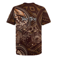 Personalised Polynesia Zodiac Capricorn Rugby Jersey Galaxy Polynesian Pattern Chest Tattoo Style