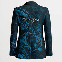 Personalised Polynesia Zodiac Pisces Blazer Galaxy Polynesian Pattern Chest Tattoo Style LT14 - Polynesian Pride