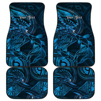 Personalised Polynesia Zodiac Pisces Car Mats Galaxy Polynesian Pattern Chest Tattoo Style LT14 - Polynesian Pride