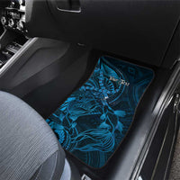 Personalised Polynesia Zodiac Pisces Car Mats Galaxy Polynesian Pattern Chest Tattoo Style LT14 - Polynesian Pride