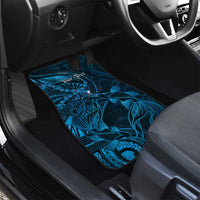 Personalised Polynesia Zodiac Pisces Car Mats Galaxy Polynesian Pattern Chest Tattoo Style LT14 - Polynesian Pride
