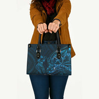 Personalised Polynesia Zodiac Pisces Leather Bag Galaxy Polynesian Pattern Chest Tattoo Style