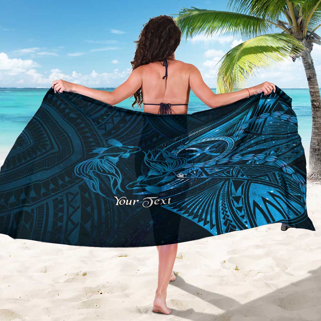 Personalised Polynesia Zodiac Pisces Sarong Galaxy Polynesian Pattern Chest Tattoo Style LT14 - Polynesian Pride