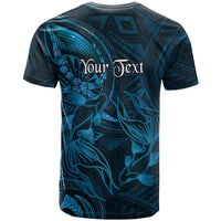 Personalised Polynesia Zodiac Pisces T Shirt Galaxy Polynesian Pattern Chest Tattoo Style