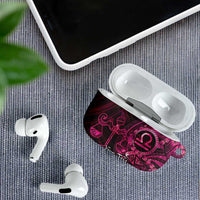 Personalised Polynesia Zodiac Libra AirPods Case Galaxy Polynesian Pattern Chest Tattoo Style