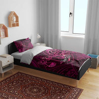 Personalised Polynesia Zodiac Libra Bedding Set Galaxy Polynesian Pattern Chest Tattoo Style