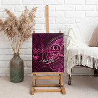 Personalised Polynesia Zodiac Libra Canvas Wall Art Galaxy Polynesian Pattern Chest Tattoo Style LT14 - Polynesian Pride