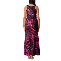 Personalised Polynesia Zodiac Libra Family Matching Tank Maxi Dress and Hawaiian Shirt Galaxy Polynesian Pattern Chest Tattoo Style LT14 - Polynesian Pride