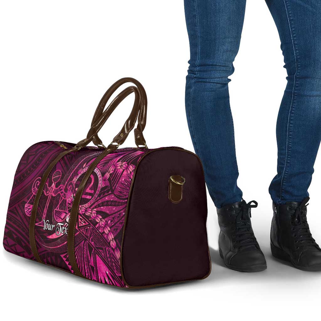 Personalised Polynesia Zodiac Libra Travel Bag Galaxy Polynesian Pattern Chest Tattoo Style