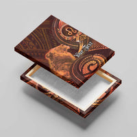 Personalised Polynesia Zodiac Leo Canvas Wall Art Galaxy Polynesian Pattern Chest Tattoo Style LT14 - Polynesian Pride