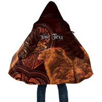 Personalised Polynesia Zodiac Leo Cloak Galaxy Polynesian Pattern Chest Tattoo Style