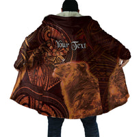 Personalised Polynesia Zodiac Leo Cloak Galaxy Polynesian Pattern Chest Tattoo Style