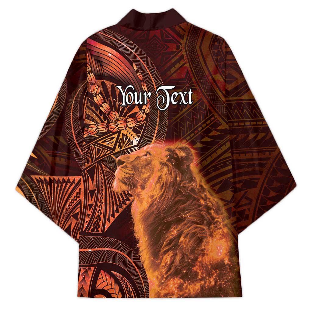 Personalised Polynesia Zodiac Leo Kimono Galaxy Polynesian Pattern Chest Tattoo Style LT14 - Polynesian Pride