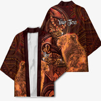 Personalised Polynesia Zodiac Leo Kimono Galaxy Polynesian Pattern Chest Tattoo Style LT14 - Polynesian Pride