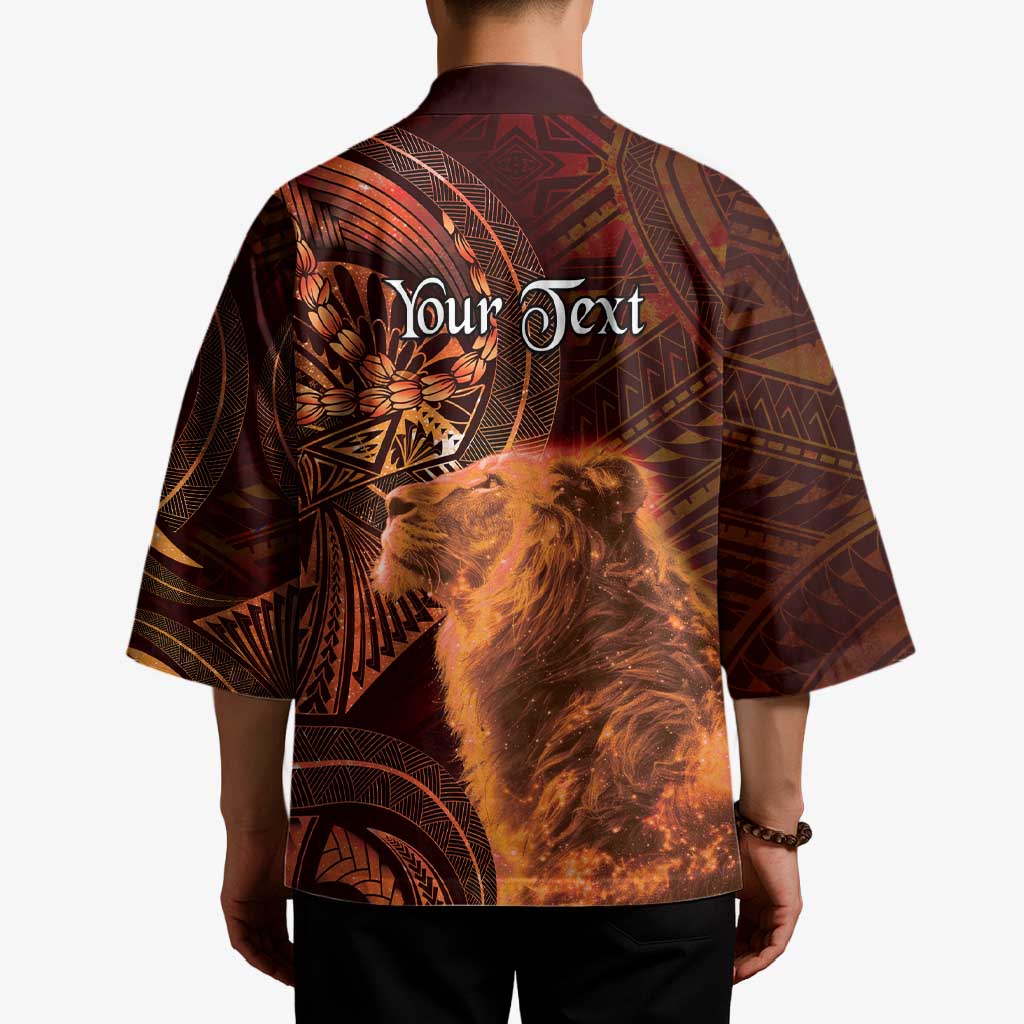 Personalised Polynesia Zodiac Leo Kimono Galaxy Polynesian Pattern Chest Tattoo Style LT14 - Polynesian Pride