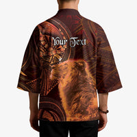 Personalised Polynesia Zodiac Leo Kimono Galaxy Polynesian Pattern Chest Tattoo Style LT14 - Polynesian Pride